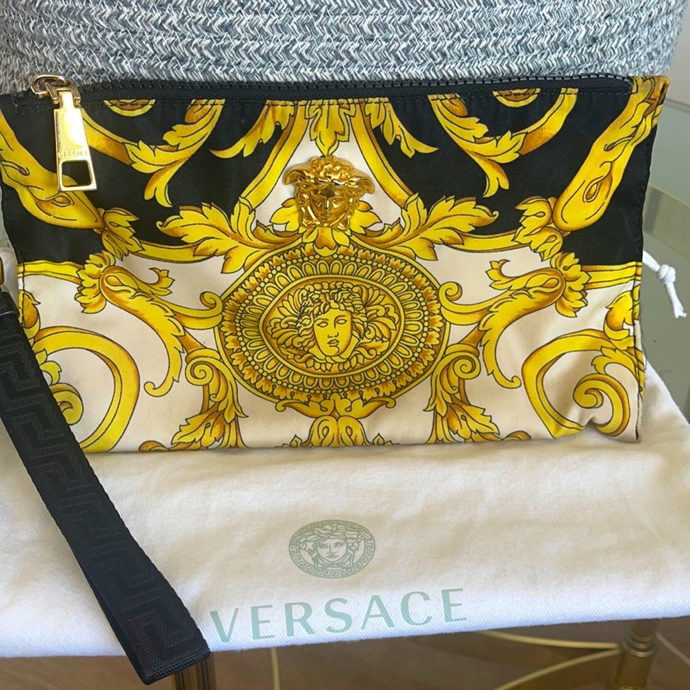 Versace wristlet